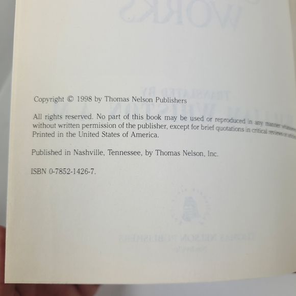 Josephus The Complete Works Book - Picture 8 of 8